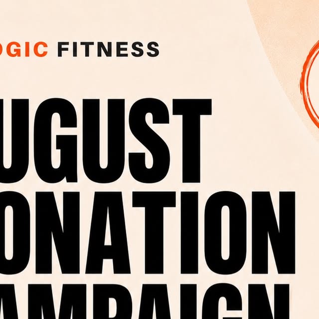 Logic Fitness August donation campaign supporting Love Toronto Senior Community Service